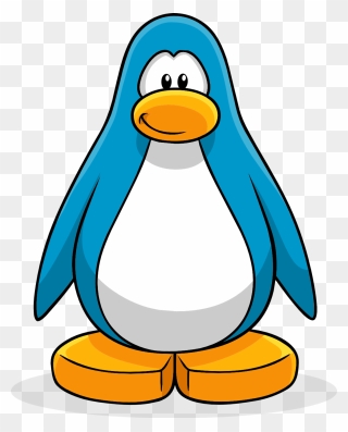 Beard Clipart Club Penguin - Penguin From Club Penguin - Png Download