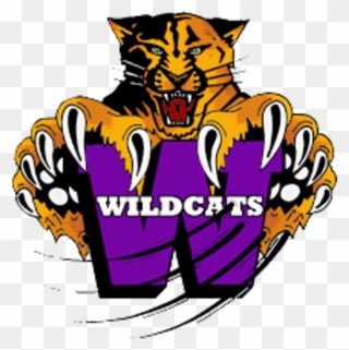 Wildcat Clipart Glidden Ralston - Oshkosh West High School Logo - Png Download