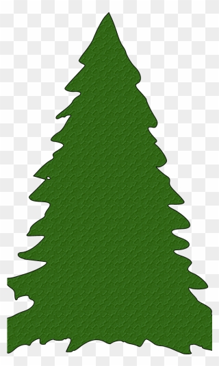 Transparent Background Christmas Tree Outline Clipart - Png Download