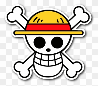 Pirate Hat Clip Art Image - One Piece Logo - Png Download