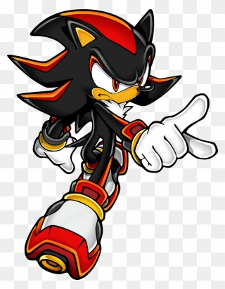 Shadow Sonic Clipart