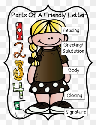 First Grade Wow Windows - Parts Of A Letter Grade 1 Clipart