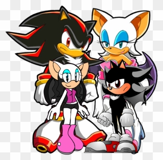 Hedgehog Clipart Hedgehog Family - Sonic Boom Mephiles The Dark - Png Download