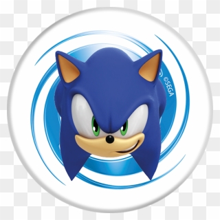 Popsockets Sonic The Hedgehog Face - Sonic The Hedgehog Popsocket Clipart