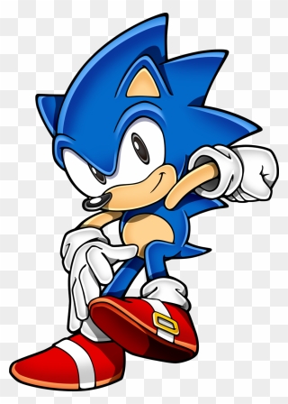 Sonic The Hedgehog Clipart Classic Sonic - Classic Sonic 2d Art - Png Download