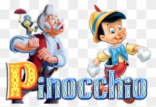 Hd Pinocchio Image Famous Lines Of Pinocchio Transparent - Walt Disney Pinocchio Clipart