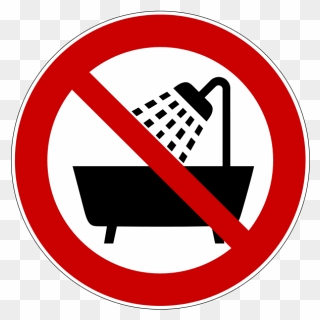 No Shower Clipart - Png Download
