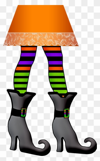 Transparent Witches Legs Clipart - Piernas Bruja Png