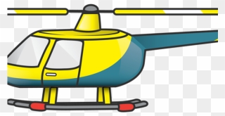 Transparent Background Helicopter Clipart - Png Download