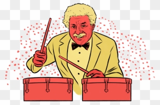 Tito Puente Clipart Black And White Download An Illustrated - Tito Puente Png Transparent Png