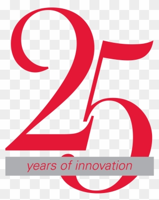 25th Anniversary Png - Design Clipart