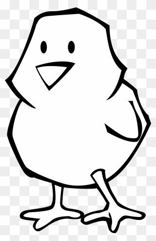 Easter Chick Coloring Pages Clipart