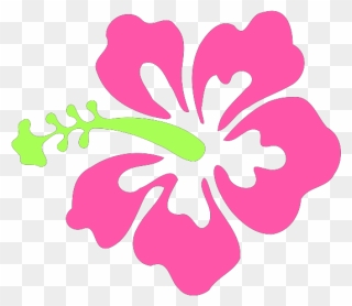 Transparent Hawaiian Flower Clipart - Png Download