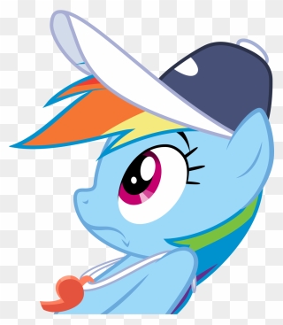 Vector Ohio Clipart - Rainbow Dash Uh Oh - Png Download