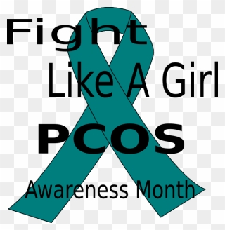 Pcos Awareness Month Clip Art At Clker - Graphic Design - Png Download