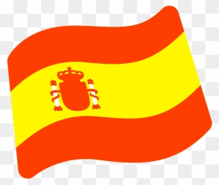 Spain Flag Emoji Clipart - Bandera De España Emoji - Png Download