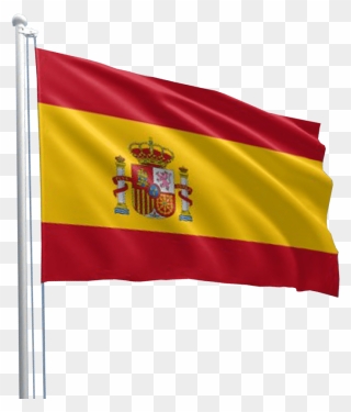 Transparent Aqueduct Clipart - Spanish Flag Without Background - Png Download