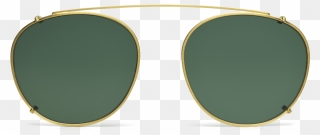 Sunglasses Ray-ban Metal Rb2180 Ban Rx2180c Round Clipart - Clip Lunettes De Soleil - Png Download