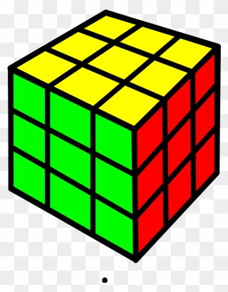 Rubik Cube Game Svg Clip Arts - Png Download