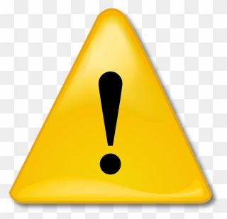 Warning-145066 - Alert Icon Clipart