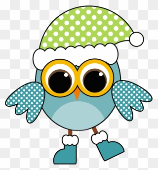 Búhos Animados Clipart