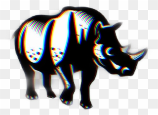 #rhinoday #rhino - Black Rhinoceros Clipart