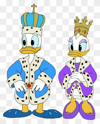 King Donald And Queen Margarita - Princess Minnie Mickey Mouse Clubhouse Clipart