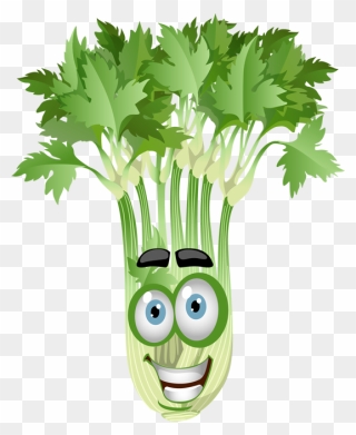 Transparent Cabbage Clipart - Celery Clipart Cute - Png Download