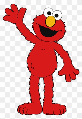How To Draw Elmo From Sesame Street - Elmo Sesame Street Drawing Clipart