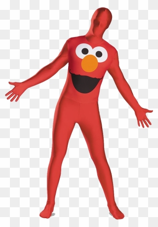 Elmo Costume Adult Clipart