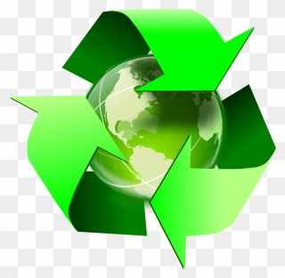 Recycling Symbol Png Transparent Clipart - Simbolo Da Sustentabilidade Png