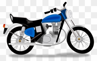 Royal Motorcycle Clipart - Motorcycle Clipart - Png Download