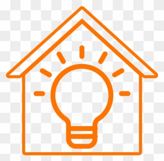 Smart Lights - Smart Home Icon Png Clipart