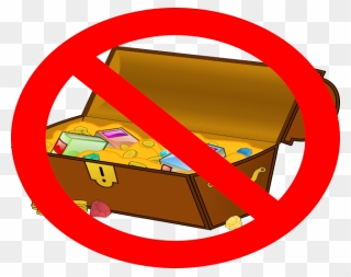 Treasure Chest With Books Clipart