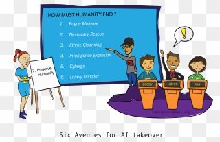 Ai Takeover Scenario Clipart