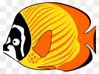 Fish Sea Animals Clipart , Png Download - Sea Fish Cartoon Png Transparent Png