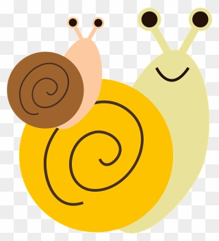 Snails Animal Clipart - Sea Snail - Png Download