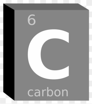 Chemistry Clip Symbol - Carbon Symbol Png Transparent Png