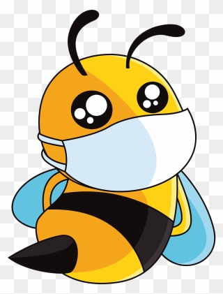 Bee Safe Clipart