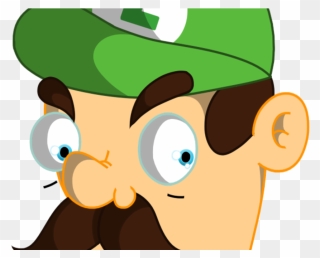 Transparent Angry Clipart Images - Luigi Face Png