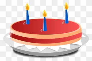Birthday Cake Black And White Clip Art Free Download - Birthday Cake Animated Png Transparent Png