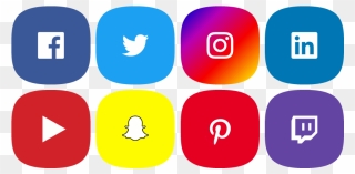 What Social Media Platforms Can I Get Branded - Social Media Platforms Icon Png Clipart