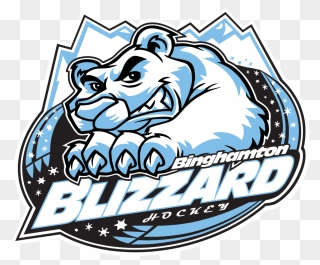 Binghamton Blizzard Clipart