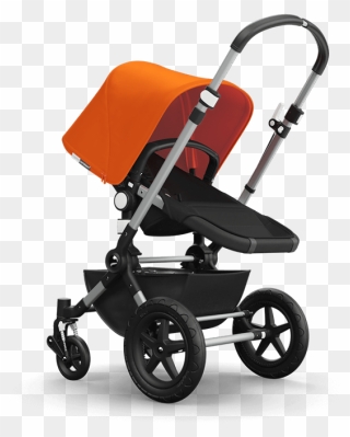 Stroller Free Clipart Hd - Bugaboo Cameleon With Car Seat - Png Download