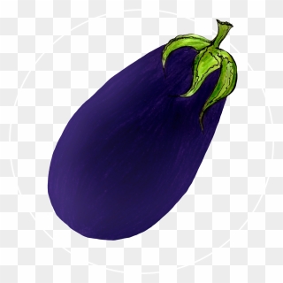 Eggplant Emoji Png - Eggplant Clipart