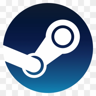 Steam Logos Download - Transparent Background Steam Logo Clipart