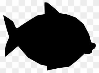 Big Fish Silhouette Clipart