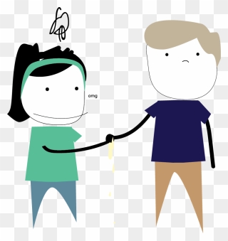 Professional Clipart Handshake - Cartoon - Png Download