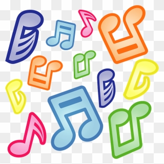 Musical Notes Sound Clipart - Clip Art - Png Download