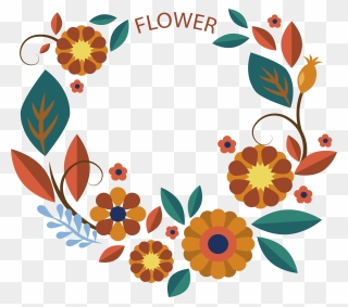Floral Design Flower Clip - Floral Design - Png Download